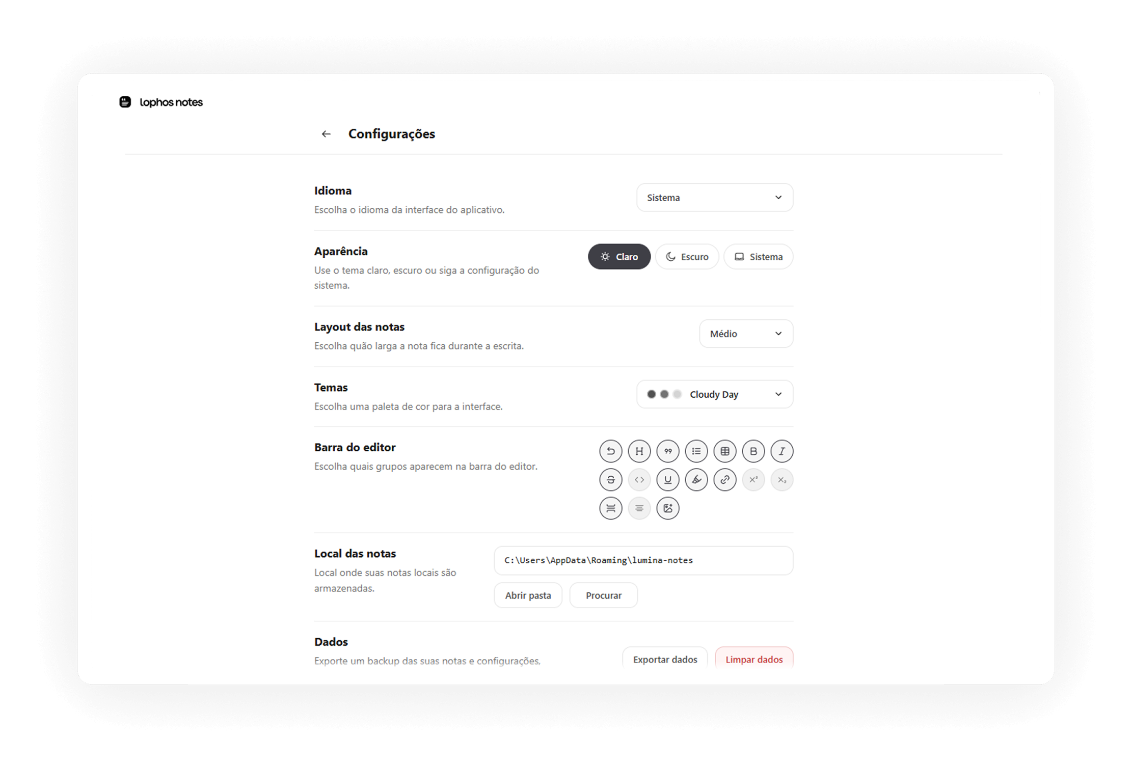 Lophos Notes preview 2